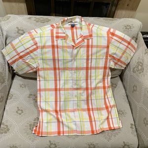 P.J. Mark Excellent Condition Plaid Shirt